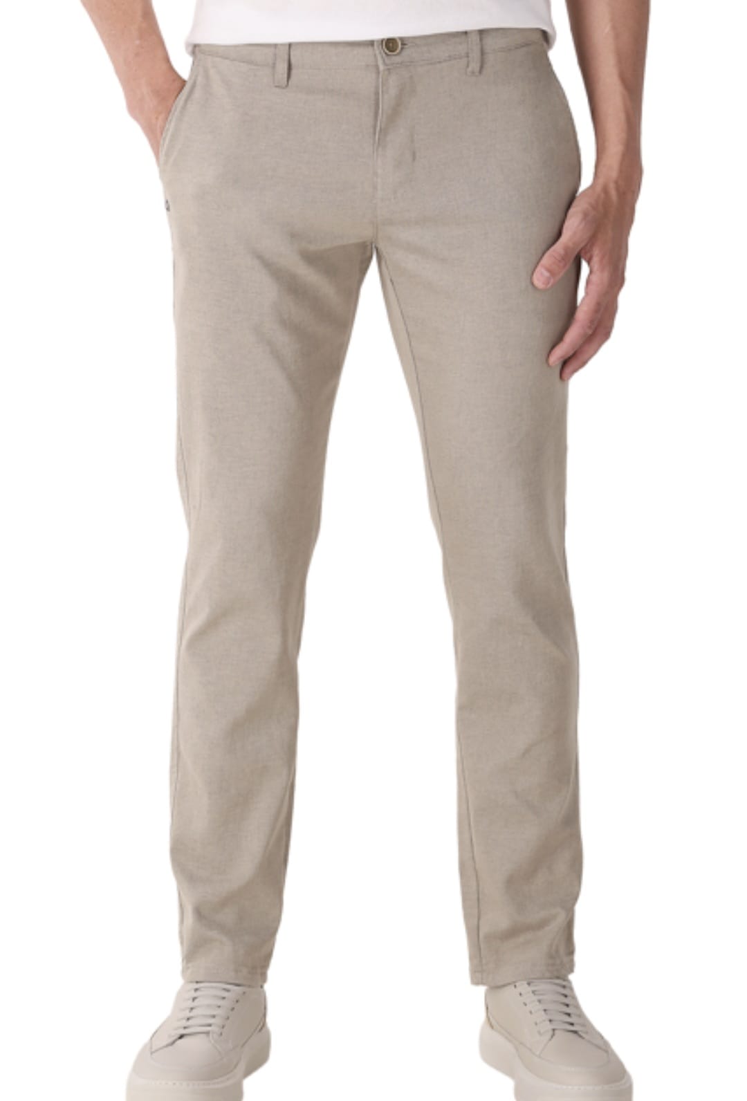 Calça Chino Ogochi Bege