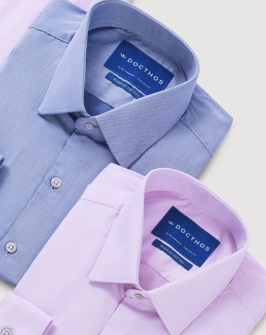 Camisa Docthos Premium Cotton Tailor Fit